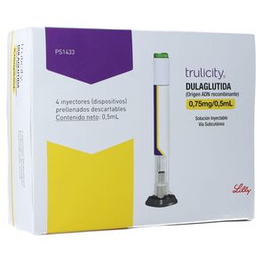 Trulicity-Soluci&oacute;n-Inyectable-V&iacute;a-Subcut&aacute;nea-Jeringa-Prellenada-0.75Mg/0.5mL(1.5Mg/mL)-Caja-X-4-imagen