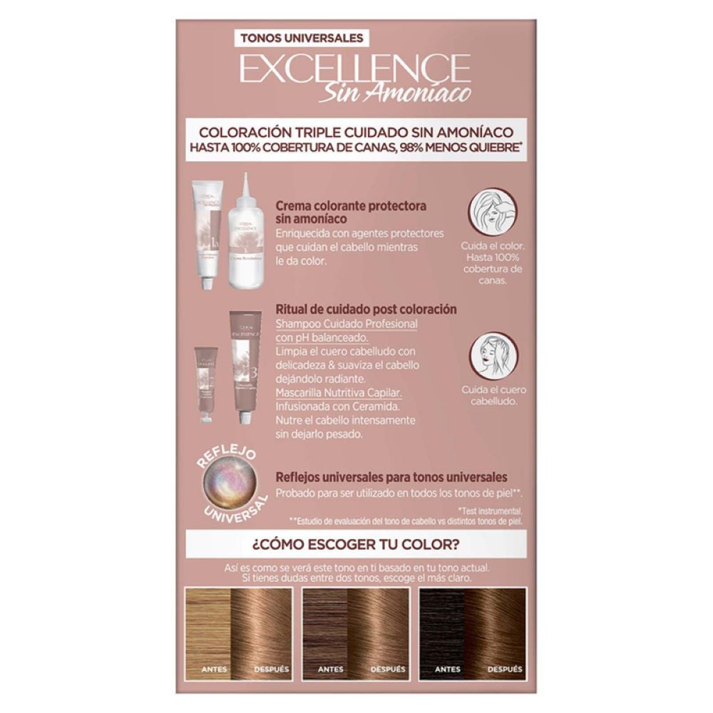 Tinte-Capilar-Loreal-Paris-7U-Excellence-Sin-Amoniaco-Tubo-X-45Gr-Rubio-Universal-imagen-3