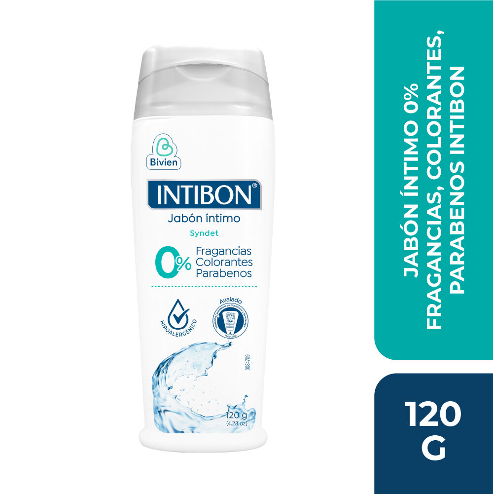 Jabon Intimo 0% Hipoalergenico Frasco X 120Gr