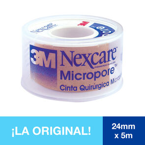 Micropore-Nexcare-Piel--24Mmx5M-Rollo-X-1--imagen