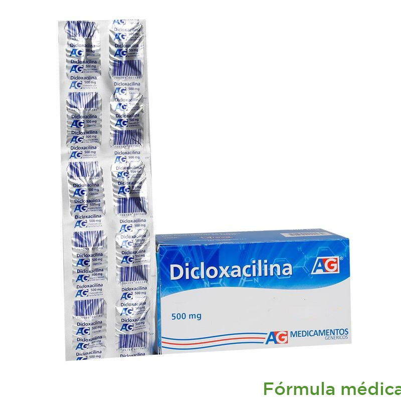 Dicloxacilina 500Mg Capsulas Blister X 10 Amer Gen