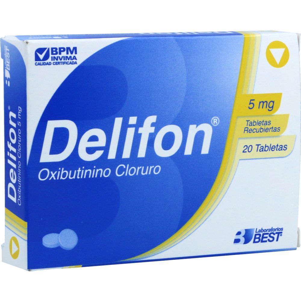 Delifon Tabletas Recubiertas 5Mg Caja X 20