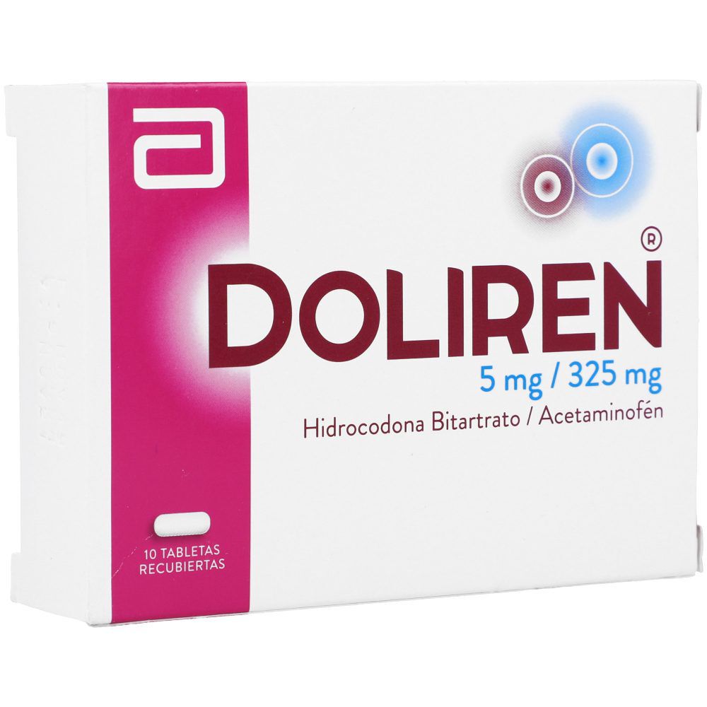 Doliren-Tabletas-Recubiertas-(5+325)Mg-Caja-X-10-imagen