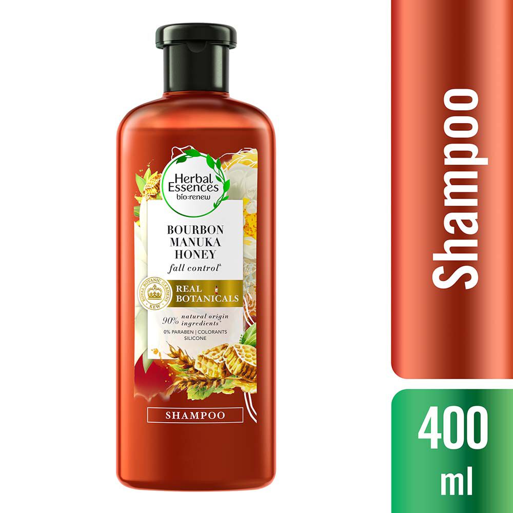 Shampoo-Herbal-Essences-Control-Caída-Bourbon-Manuka-Honey-Frasco-X-400Ml-imagen-1