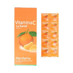 Vitamina-C-Tabletas-Masticables-Sabor-A-Mandarina-500Mg-Blister-X-10-imagen
