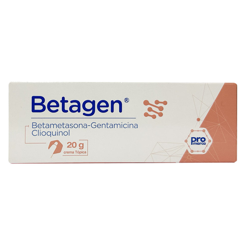 Betagen (0.05+3+0.1)% Crema Topica Tubo X 20 Gr