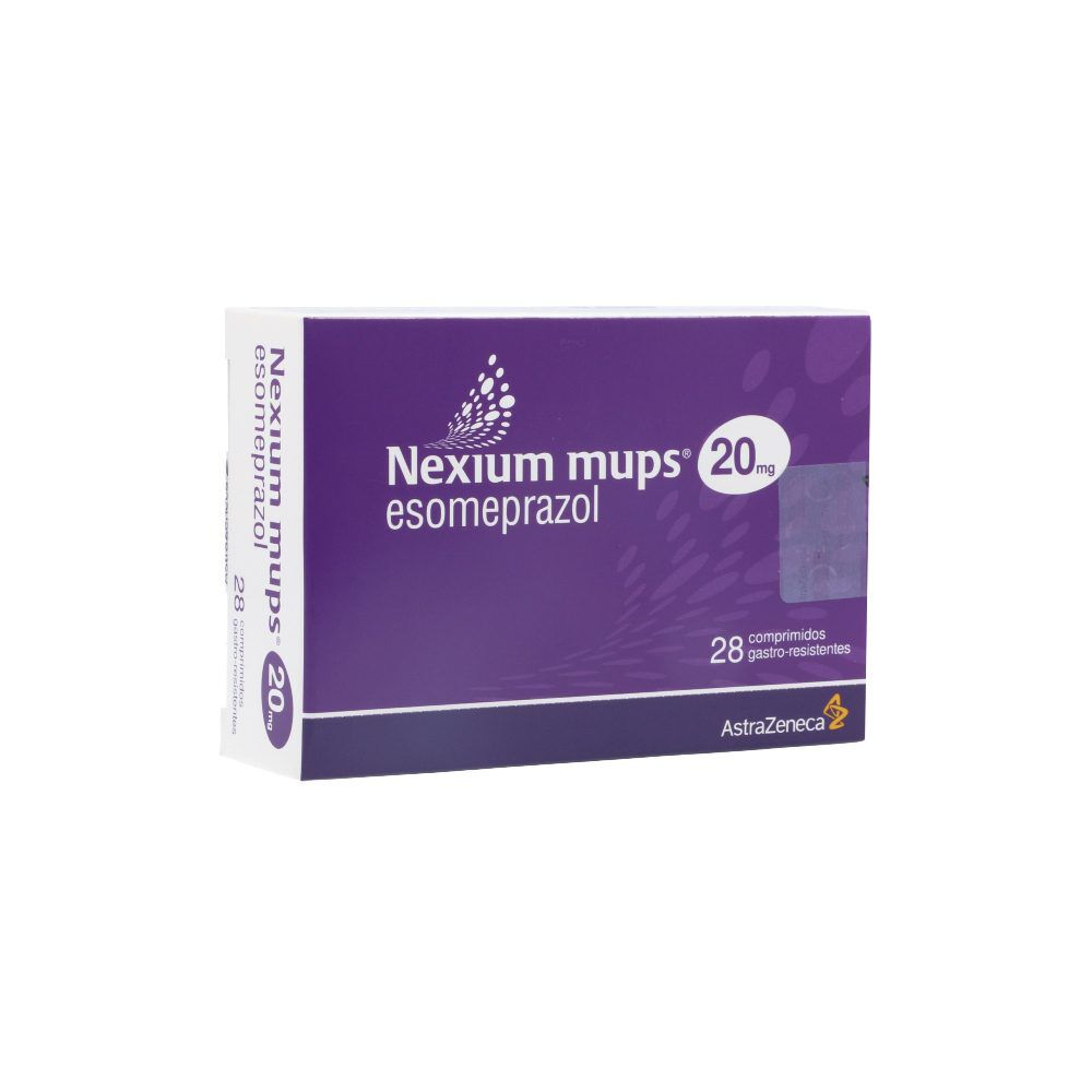 Nexium Mups Esomeprazol Tabletas Gastro-Resistentes 20Mg Caja X 28