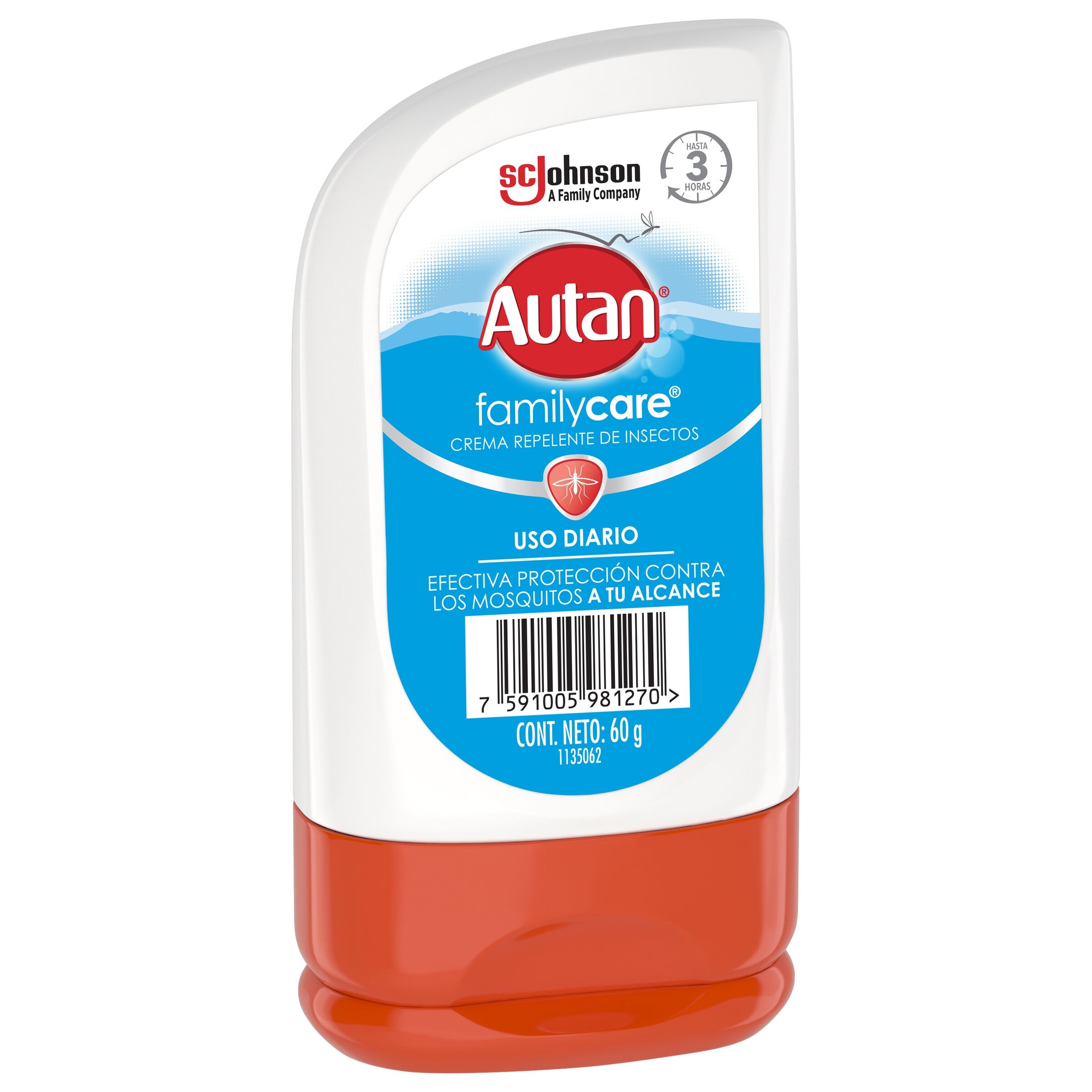 Repelente De Insectos Family Crema Autan Frasco X 60Gr Con Aloe Vera