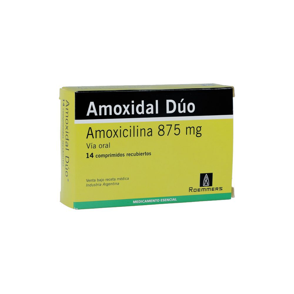 Amoxidal-Dúo-875Mg-Caja-X-14-Grageas-imagen