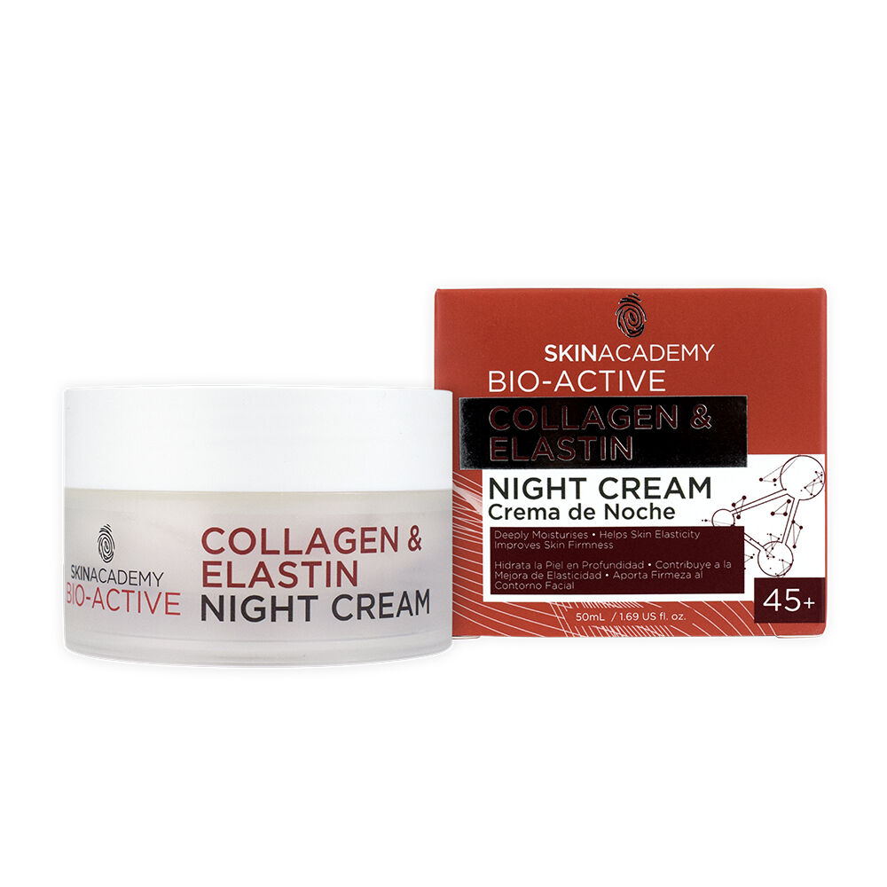 Bio-Active-Collegen-&-Elastin-Skinacademy-Crema-De-Noche-45+-PoteX-50Ml-imagen-2