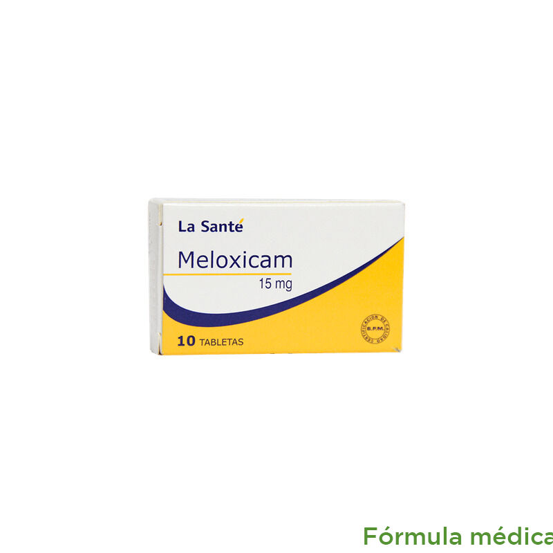 Meloxicam 15Mg Tabletas Caja X 10 La Sante