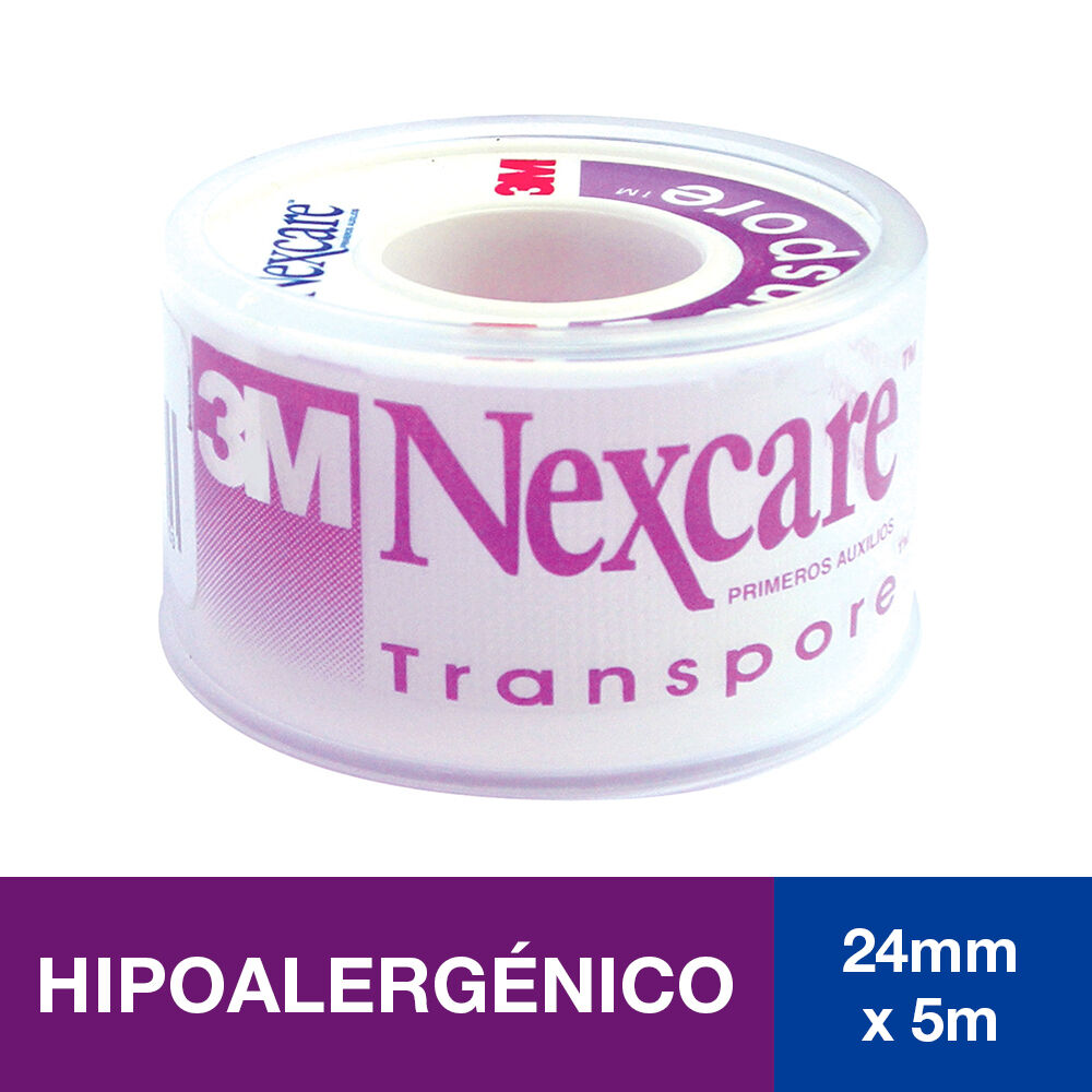 Transpore-3M-Nexcare-Dispensador-Sobre-X-1-Rollo-(24Mm-X-5M)--imagen-1