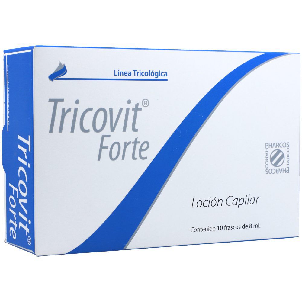 Loción Capilar Tricovit Forte Caja X 10