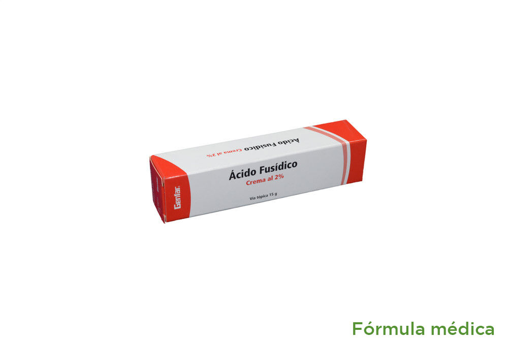 Acido Fusidico 2% Crema Topica Tubo X 15Gr Genfar