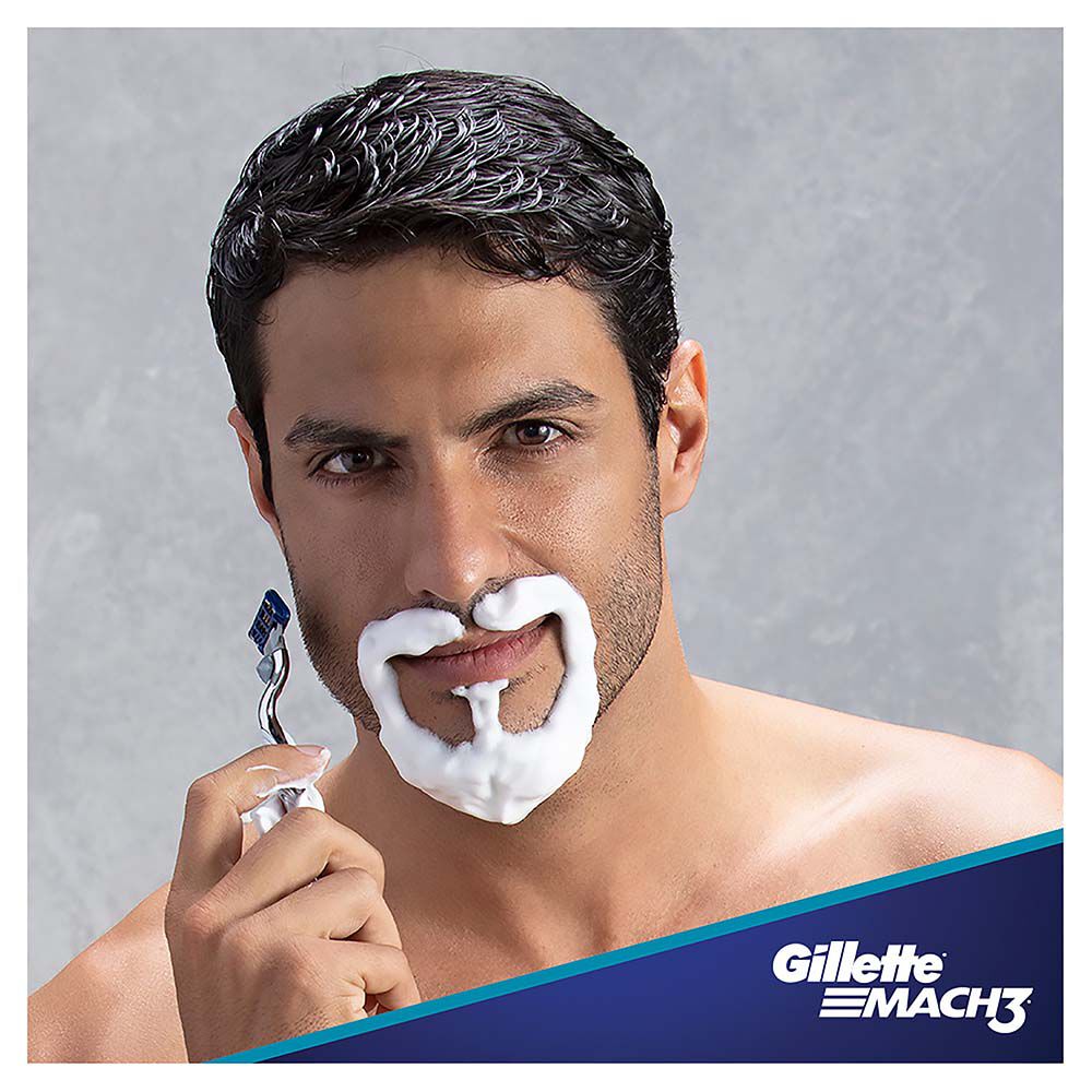 Gel-Afeitar-Extra-Comfort-Gillette-Mach3-Complete-Defense-Frasco-X-72Ml-imagen-3