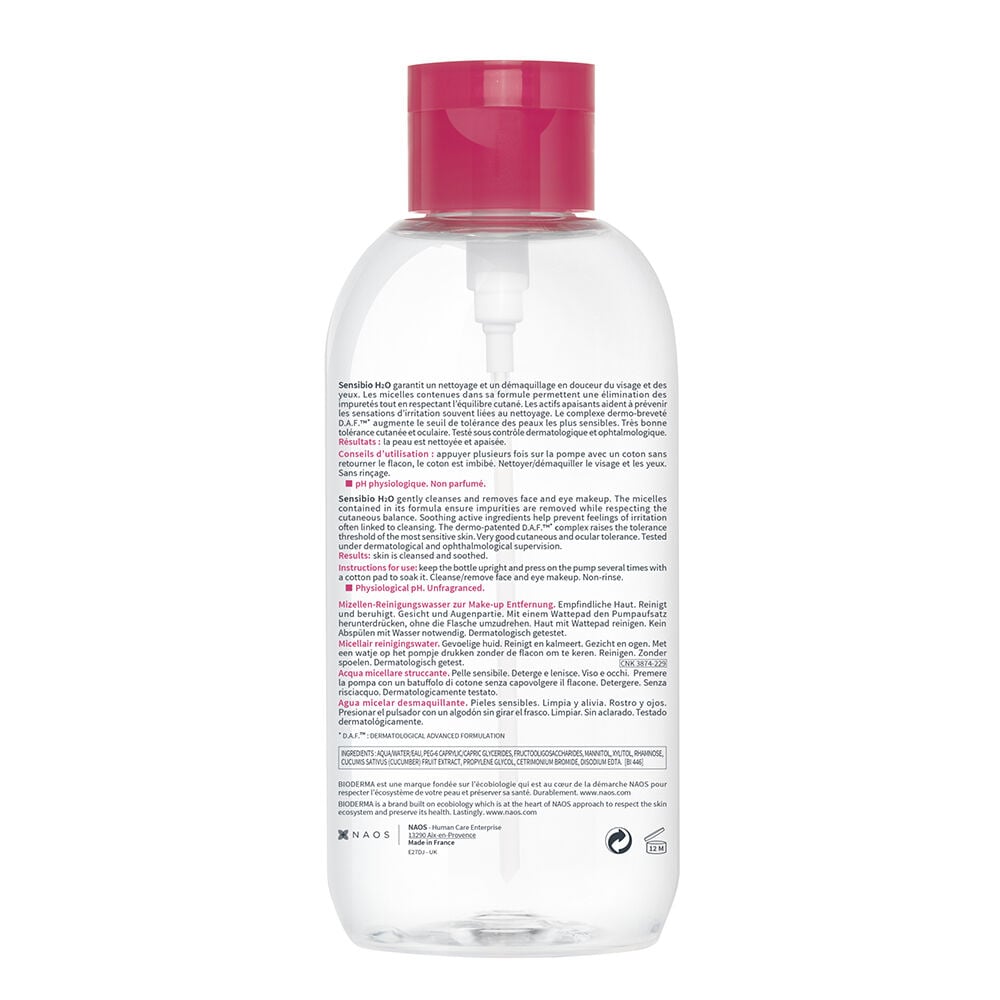 Bioderma-Sensibio-H2O-Agua-Micelar-limpiadora-para-piel-normal-a-sensible-500mL-imagen-2