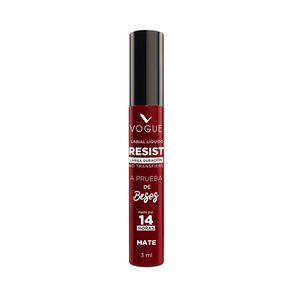 Labial-Liquido-Vogue-Resist-Larga-Duracion-Mate-Tubo-por-3Ml-Poderosa-imagen