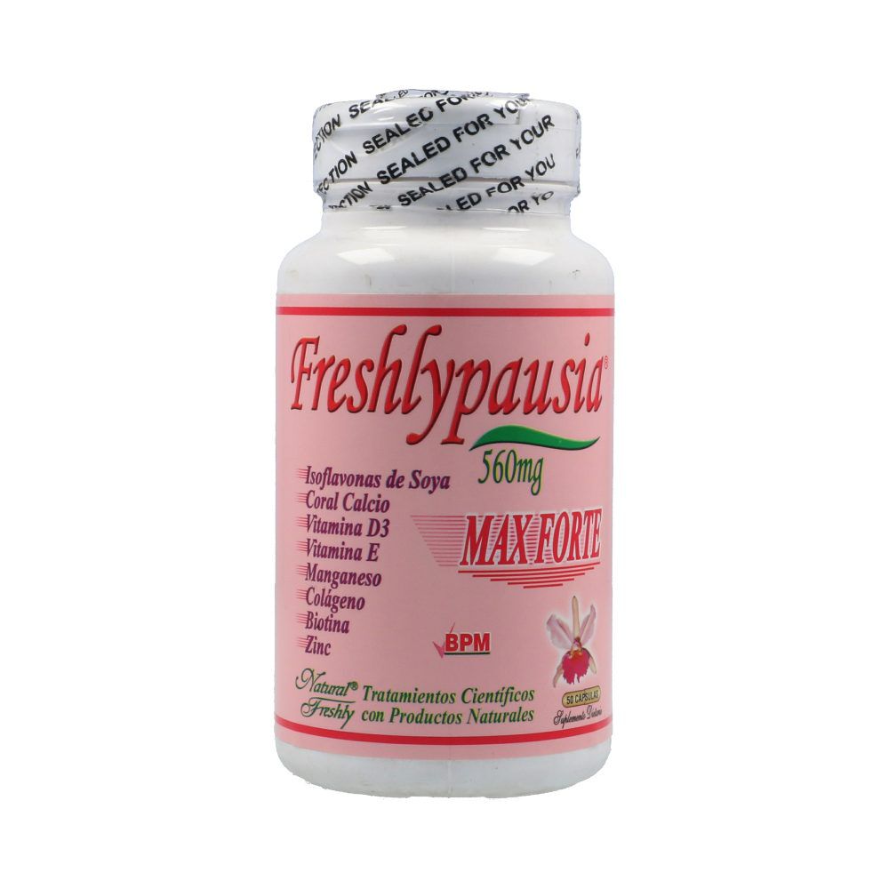 Freshlypausia-Soya+Calcio+Vitd-500Mg-Cápsula-Freshly-Frasco-X-50-imagen-1