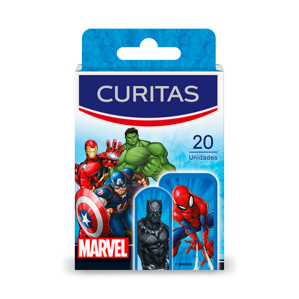 Curitas Kids Marvel Ref 48774 Caja 20 Hansaplast