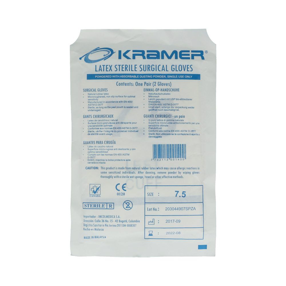 Guante-Esteril-CirugIa-Kramer-Sobre-X-1-Talla-7.5-imagen-1