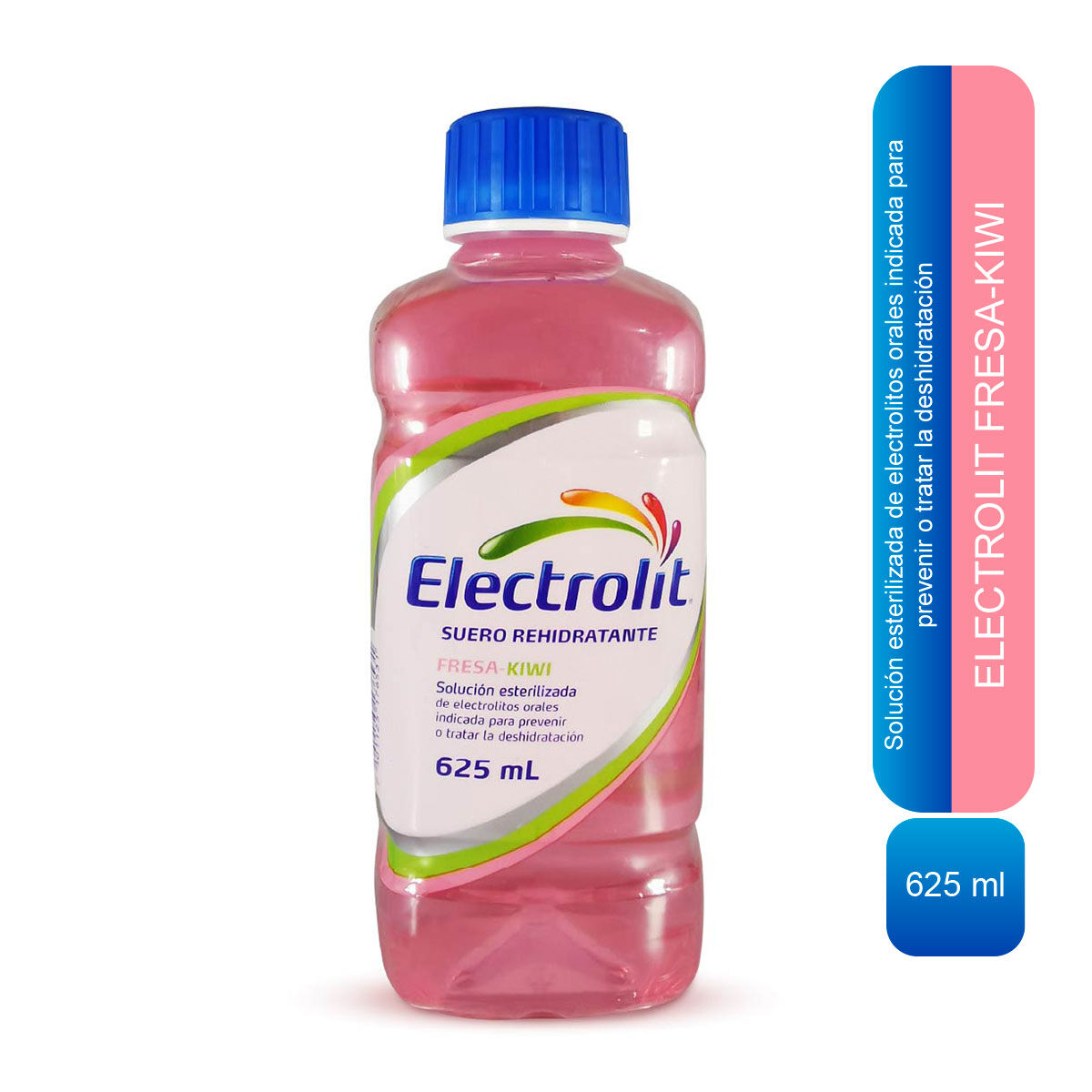Suero Rehidratante Electrolit Solución Oral Kiwi-Fresa Frasco X 625 mL