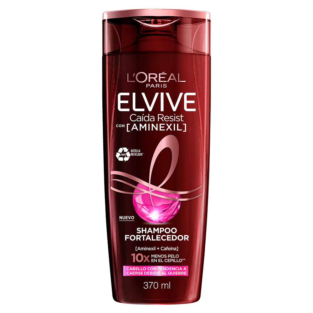 Shampoo Elvive L'Oreal Paris Antifall Para La Caida Del Cabello X370Ml