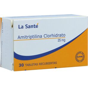 Amitriptilina-Clorhidrato-La-Santé-25Mg-Caja-X-30-Tabletas-Recubiertas-imagen