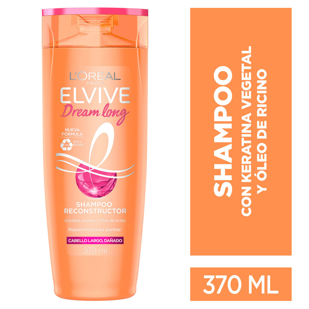 Shampoo Elvive Loreal Reconstructor Dream Long Frasco X 370Ml