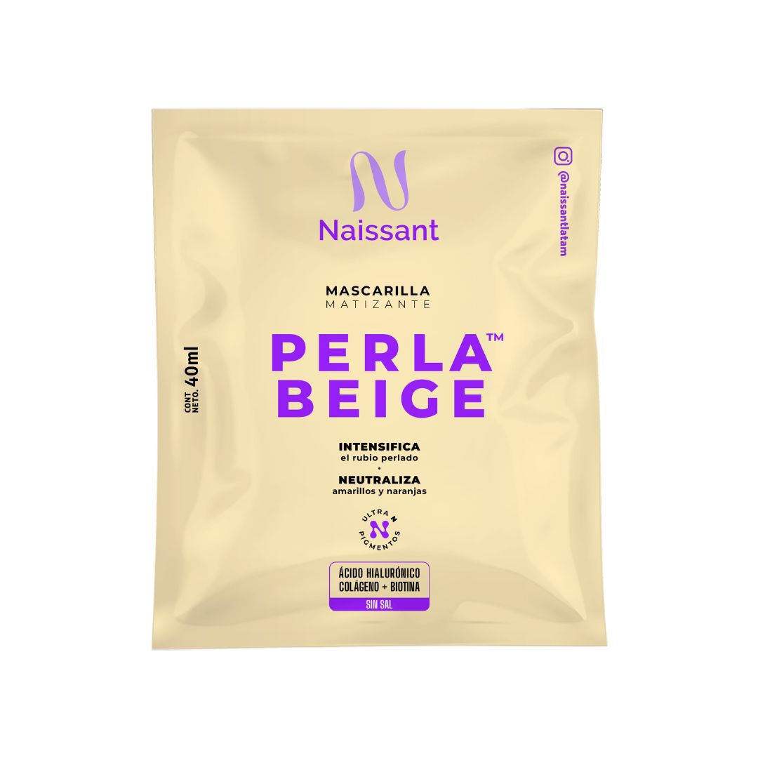 Mascarilla Matizante Naissant Perla Beige Sob X 40Ml