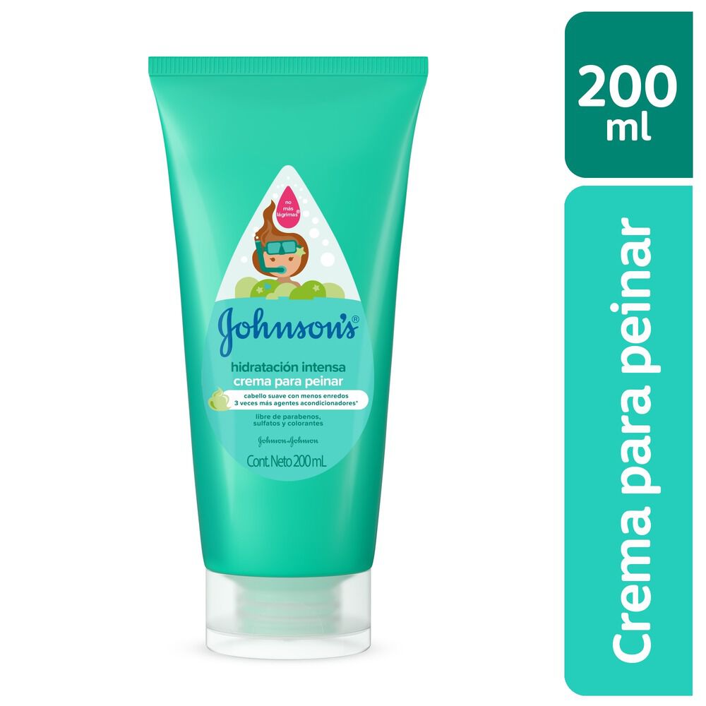 Crema-Para-Peinar-Johnson’S-Baby-Sin-Enjuague-Frasco-Con-200-mL-imagen-1