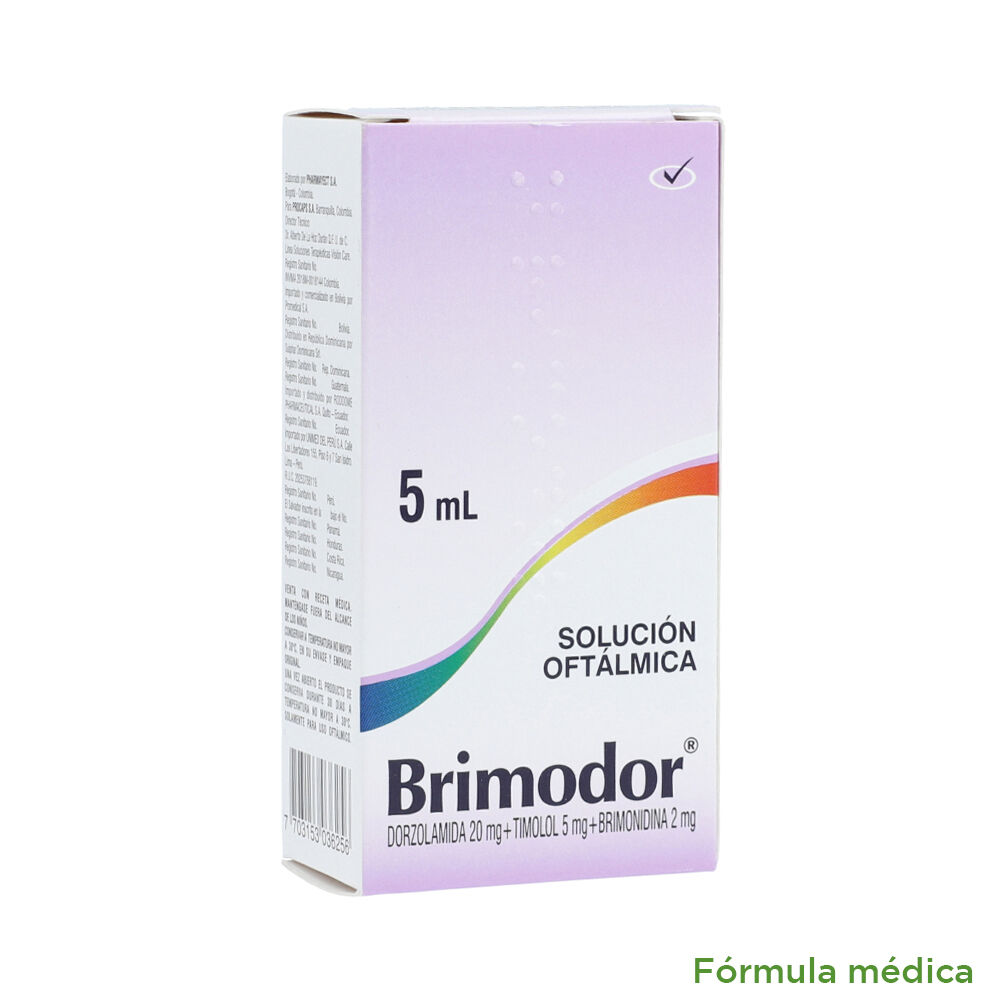 Brimodor Solución Oftálmica Frasco X 5ml