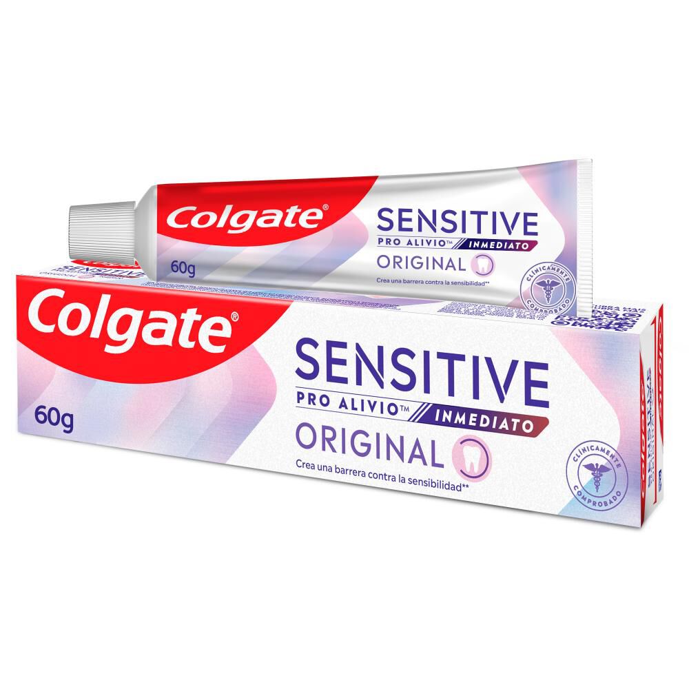 Crema Dental Sensibilidad Colgate Sensitive Pro Alivio Inmediato Original 60G