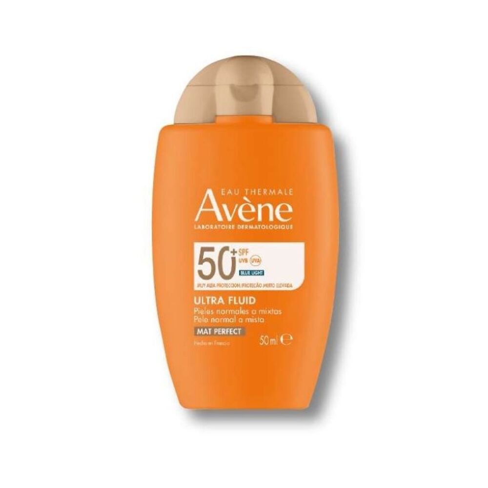 Protector-Solar-Avene-Ultra-Fluid-Mat-Perfect-Spf50+-Frasco-X-50Ml-imagen