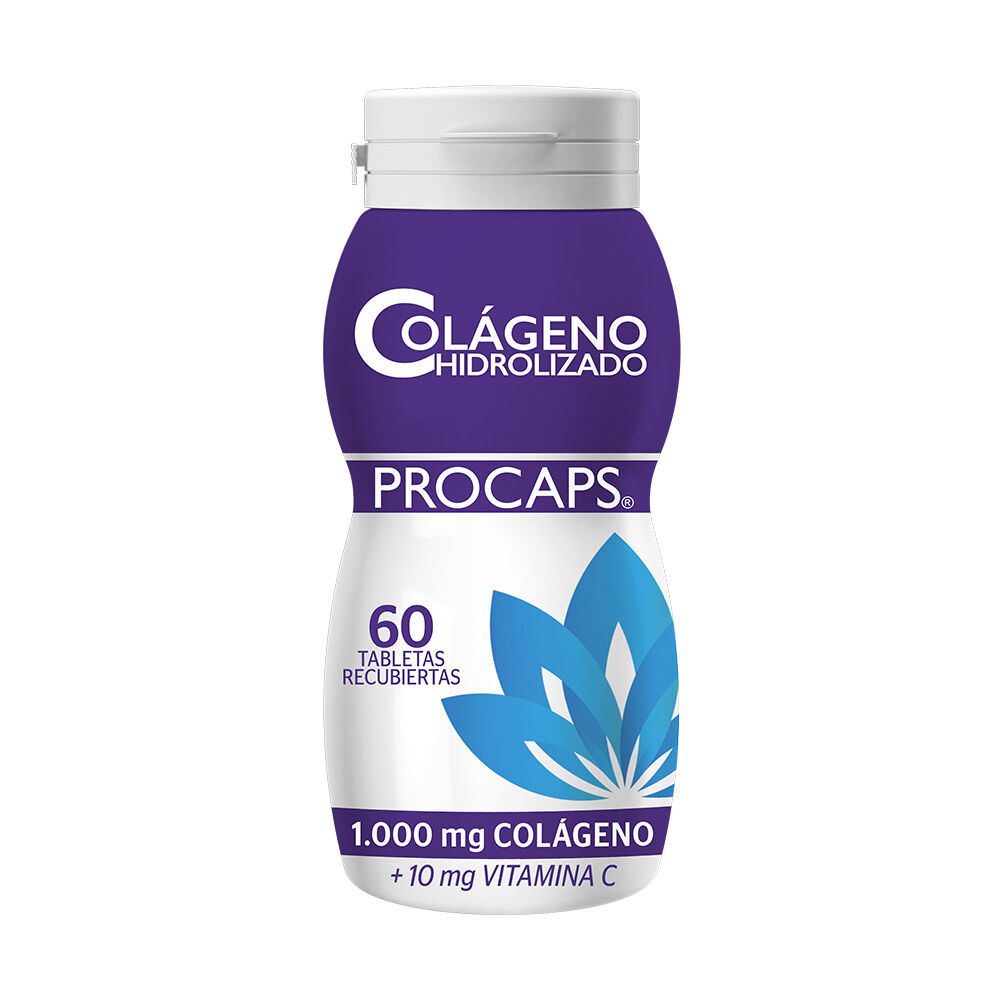 Colageno Hidrolizado Tabletas Recubiertas 1000Mg Frasco X 60