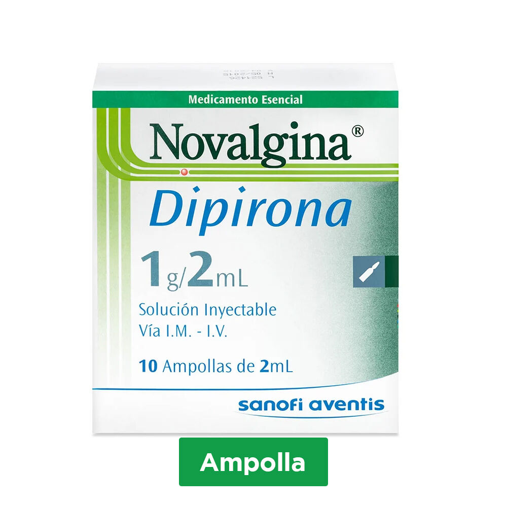 Novalgina X 1 Ampolla X 2mL