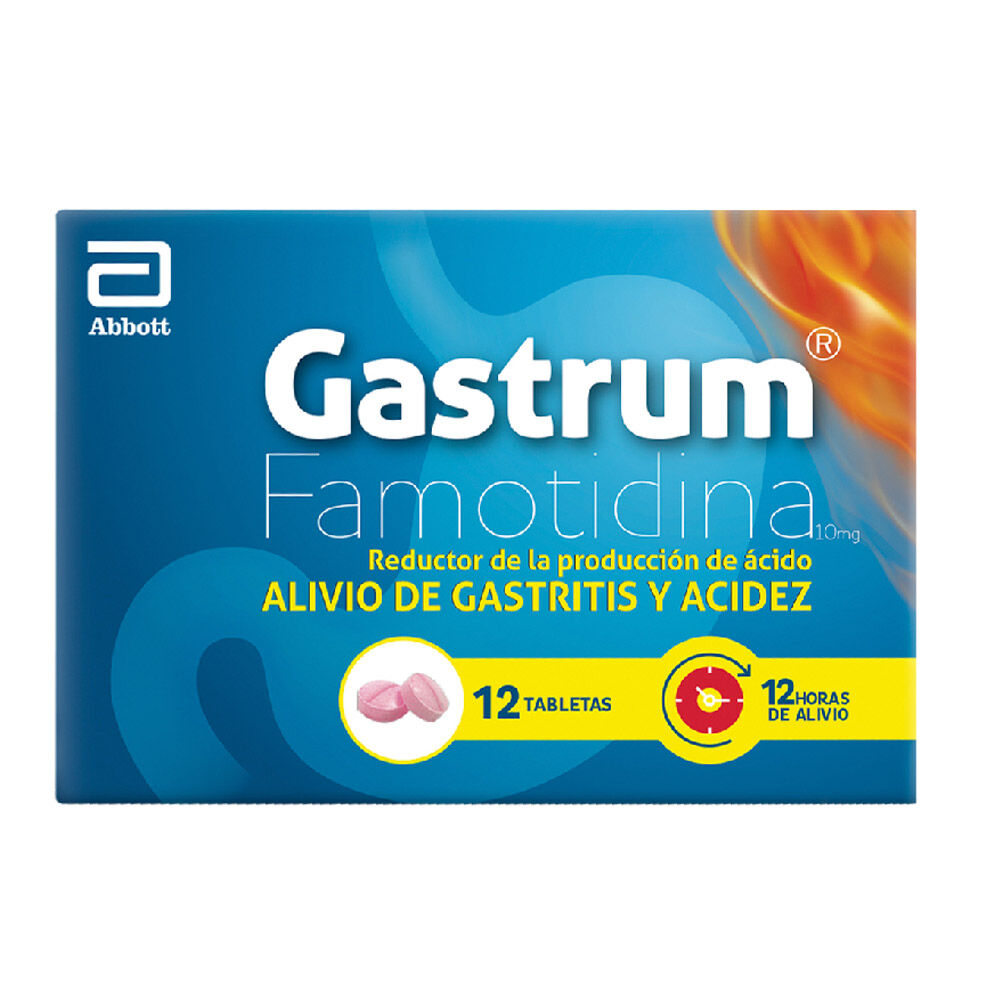Gastrum Tabletas 10Mg Caja X 12