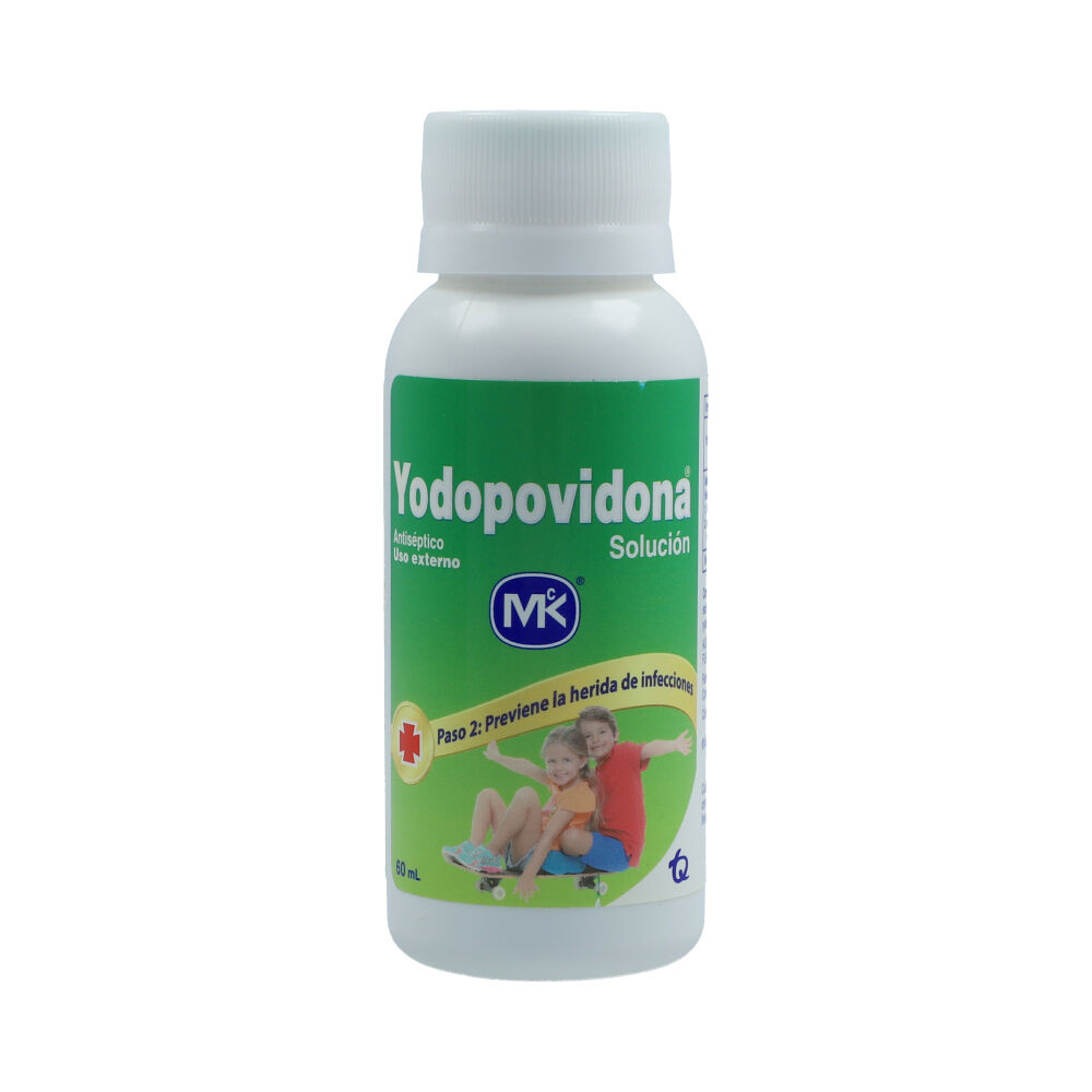 Yodopovidona 11% Solucion Topica Frasco Mk Frasco X 60Ml