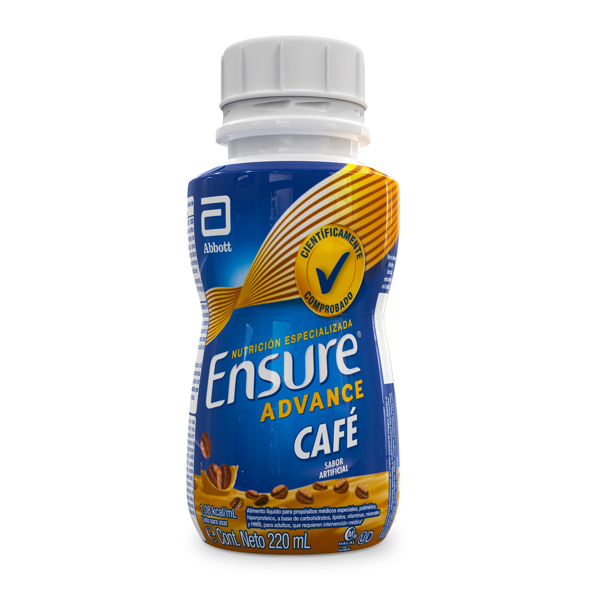 Ensure Advance Café Con Proteina + HMB Liquido 220 Ml