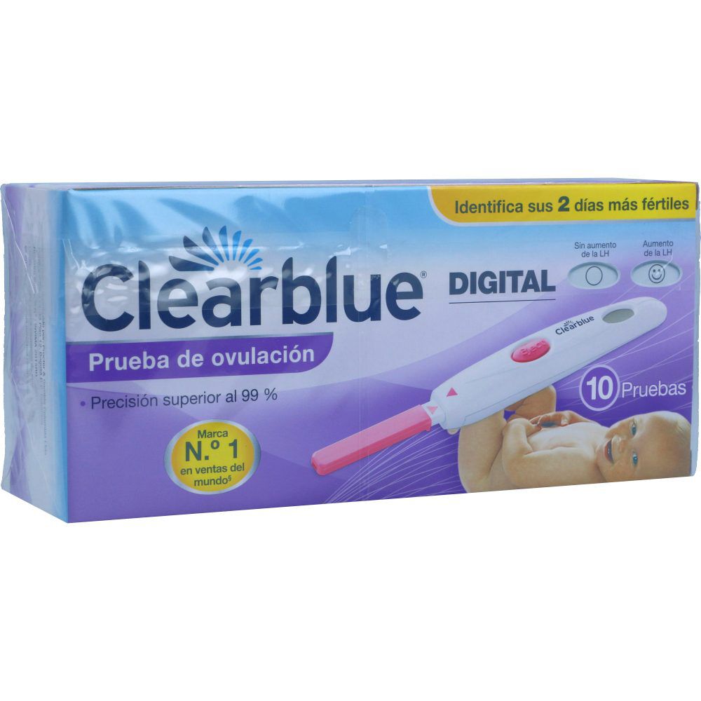 Prueba De Ovulación Digital Clearblue Caja X 1 6728