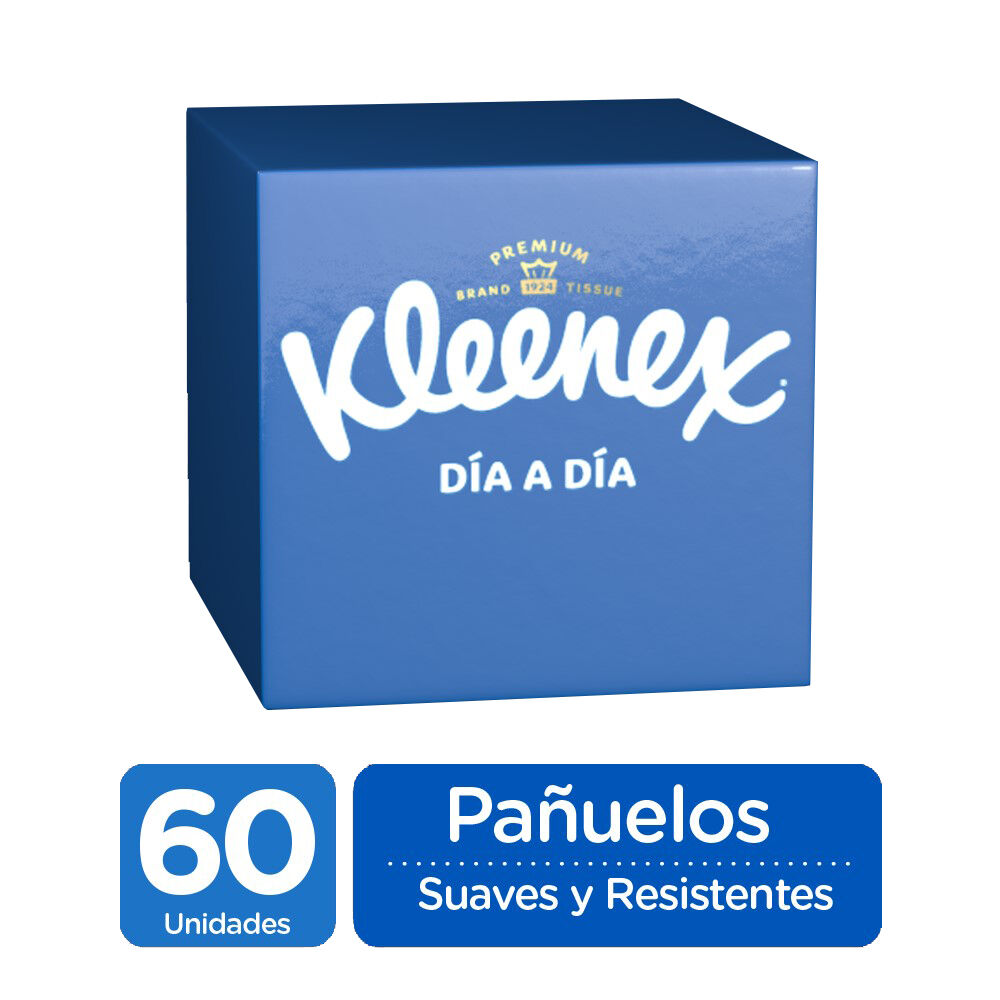 Pañuelos Kleenex Original Paquete X 60 Unidades