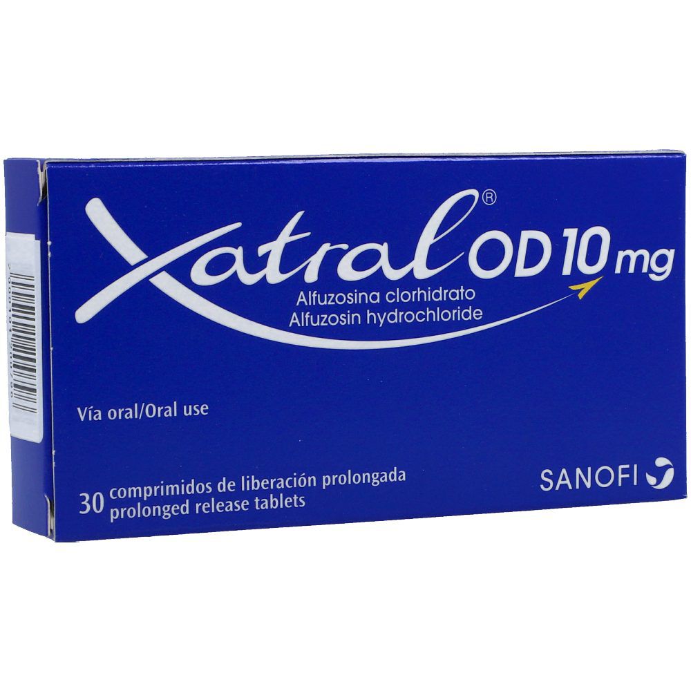 Xatral Od Tabletas Liberación Prolongada 10Mg Caja X 30