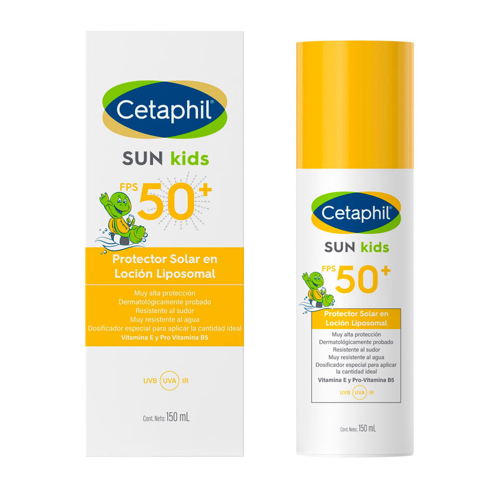 Cetaphil-Protector-solar-Kids-FPS-50+-Loción-Frasco-X-150mL-Muy-Alta-Protección-imagen-2