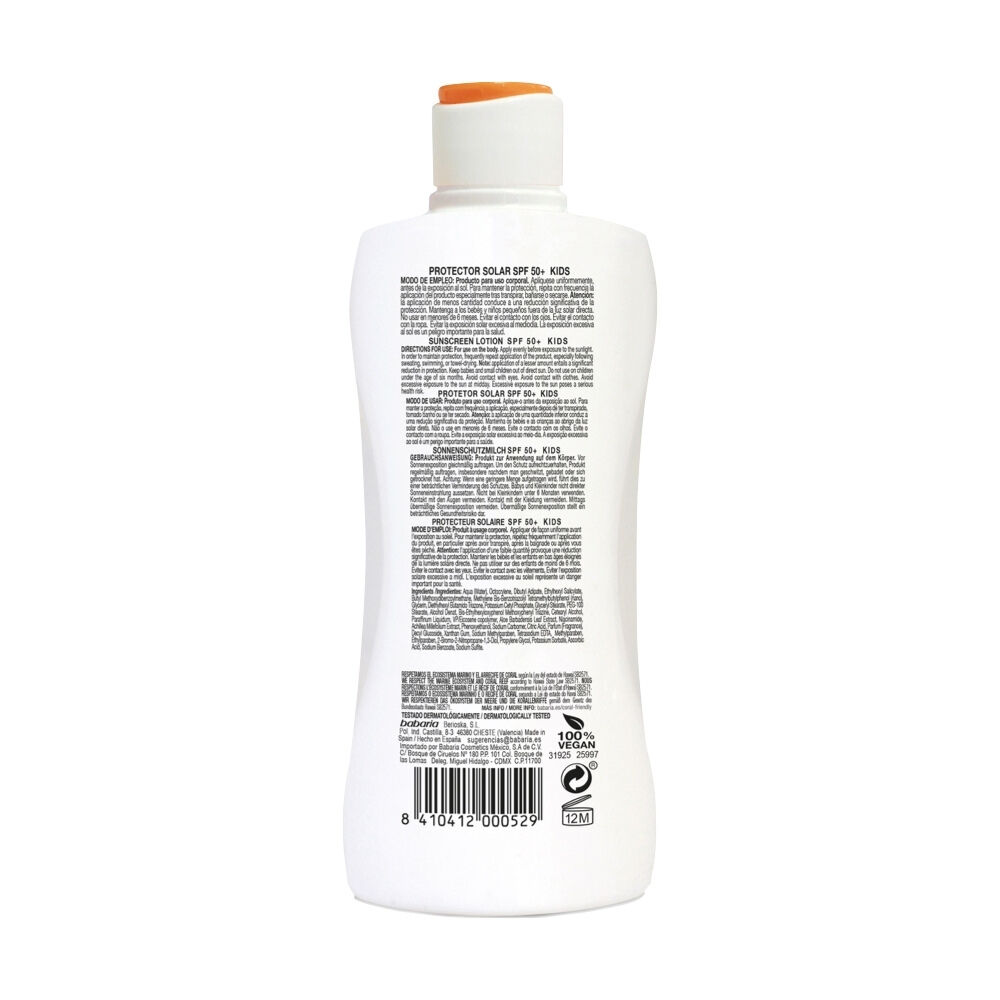 Protector-Solar-Babaria-Kids-Spf-50-Frasco-X-200Ml-imagen-2