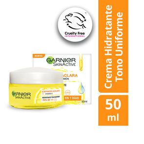 Crema-Hidratante-Express-Aclara-Garnier-Skinactive-Vitamna-C-Y-Limon-Fps-30--Frasco-X-50mL-imagen