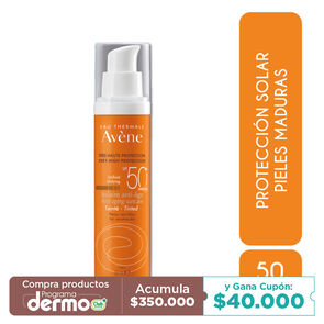 Protection-Solaire-Anti-Age-Avene-Tubo-X-50mL-Spf-50+-Teinte-Color-imagen