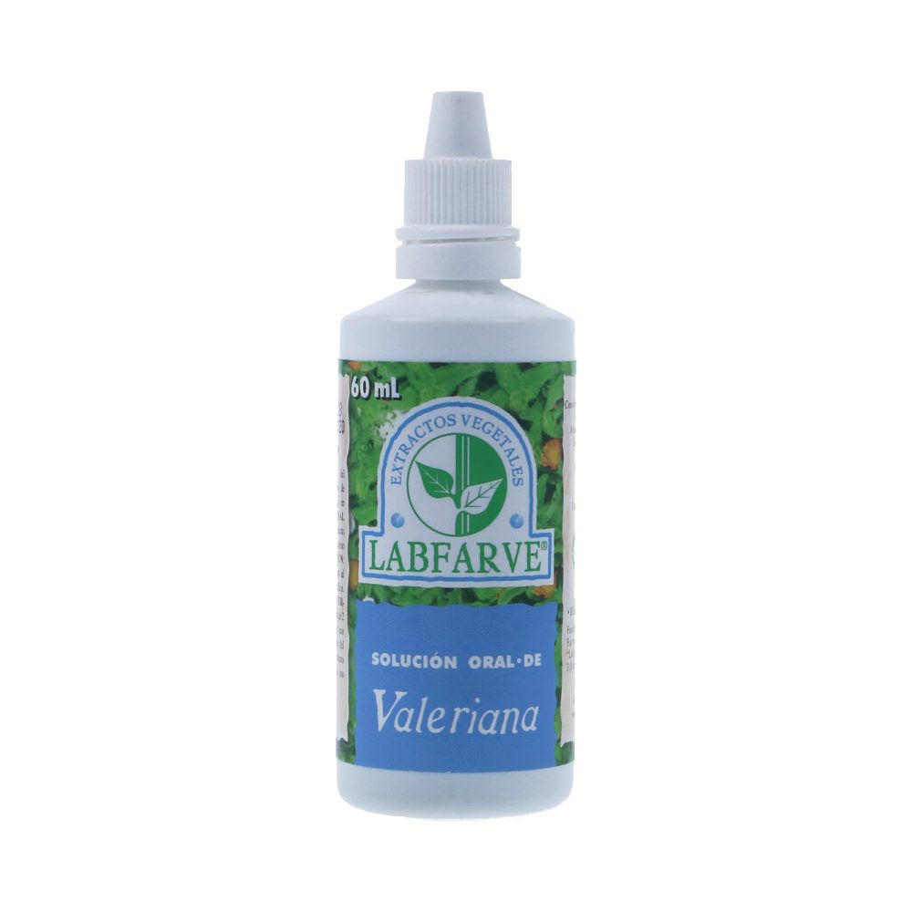 Valeriana Sedante 1Gr Solución Oral Labfarve Frasco X 60mL