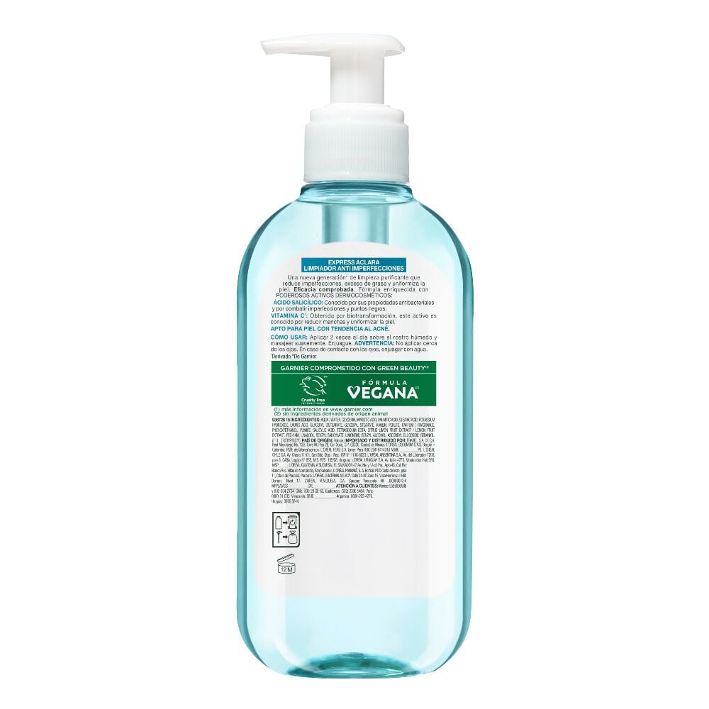 Limpiador-Facial-Garnier-Purificante-Gel-Express-Aclara-Anti-Imperfecciones-Frasco-X-200Ml-imagen-3