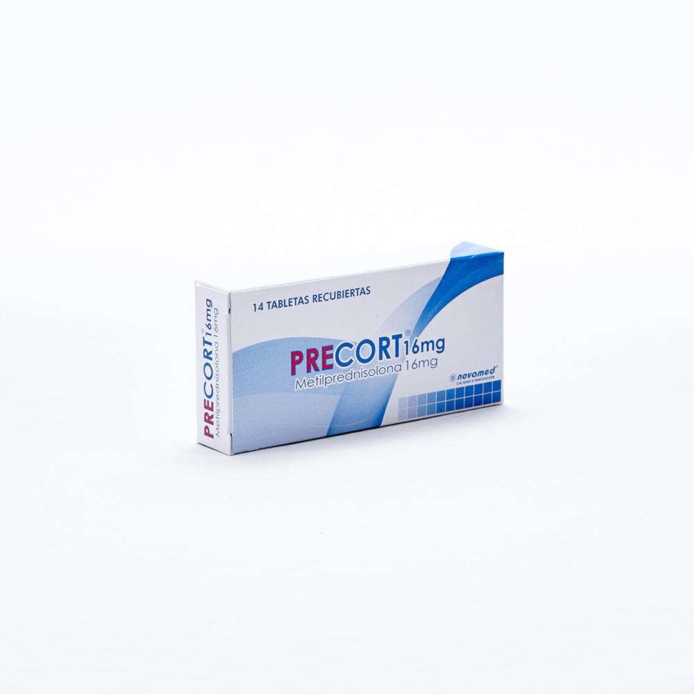 Precort-Tabletas-Recubiertas-16Mg-Caja-X-14-imagen