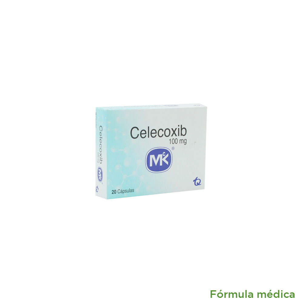 Celecoxib 100Mg Caja X 20 Cápsulas