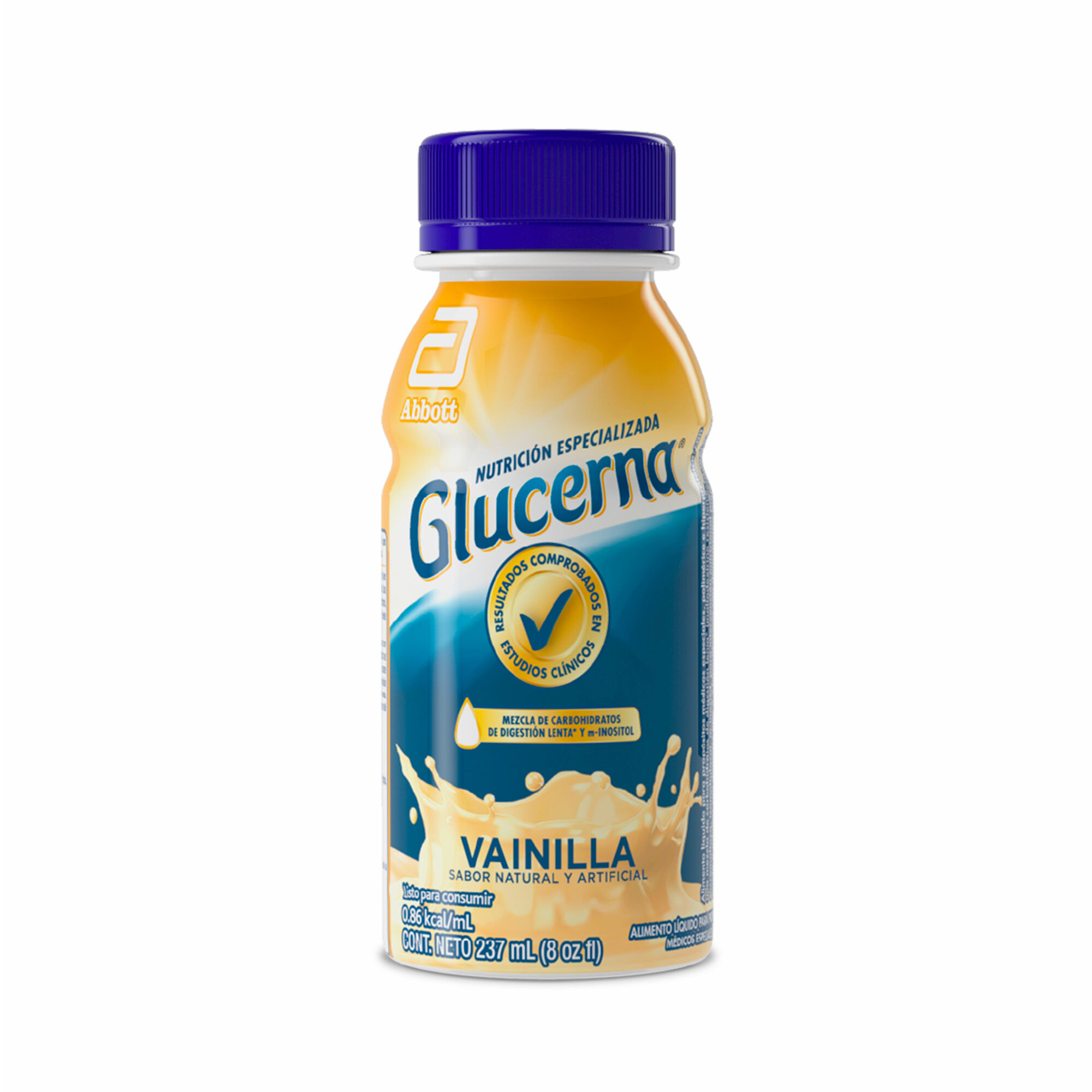 Glucerna Fórmula para Diabetes Vainilla Líquido 237 Ml